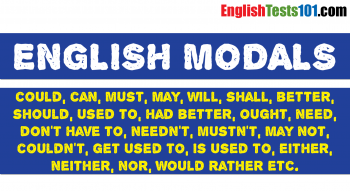 English Modals Tests