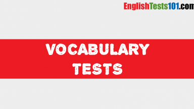 Pre-Intermediate Level Vocabulary Tests 01