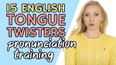 Embedded thumbnail for 15 English Tongue Twisters for Speaking &amp;amp; Pronunciation